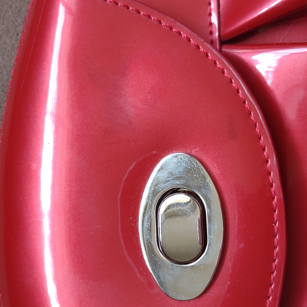 Beijo Red Patent Leather Bag - Picture 5 of 8